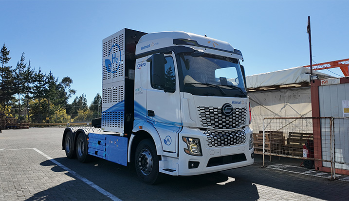 hydrogen tractor